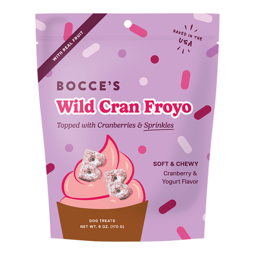 Bocce's Soft & Chewy Wild Cran Froyo 6o