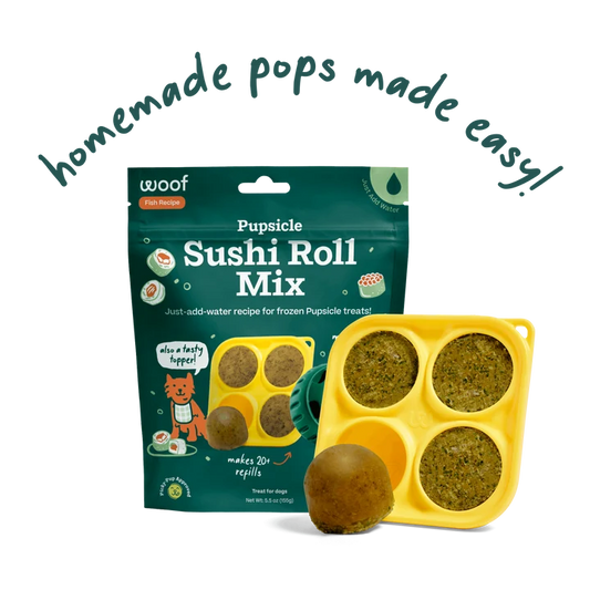 Woof Sushi Roll Pupsicle Mix 5.5oz