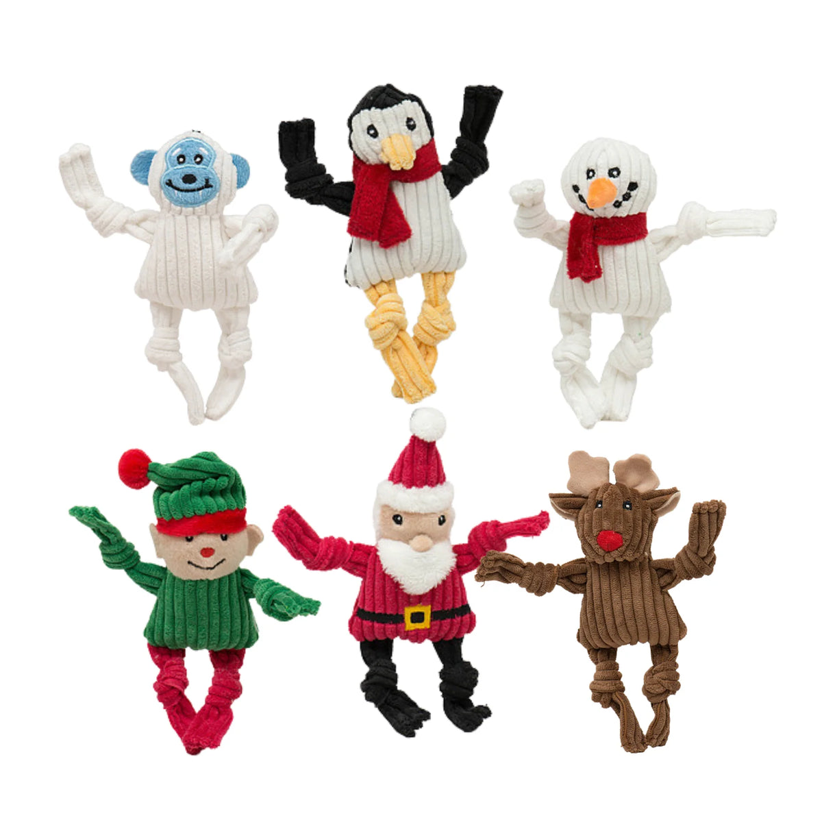 Hugglehounds Santa's Workshop Wee Huggles Variety Assorted