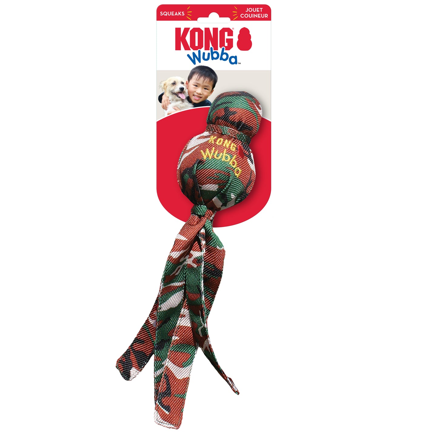 Kong Wubba Assorted Camo