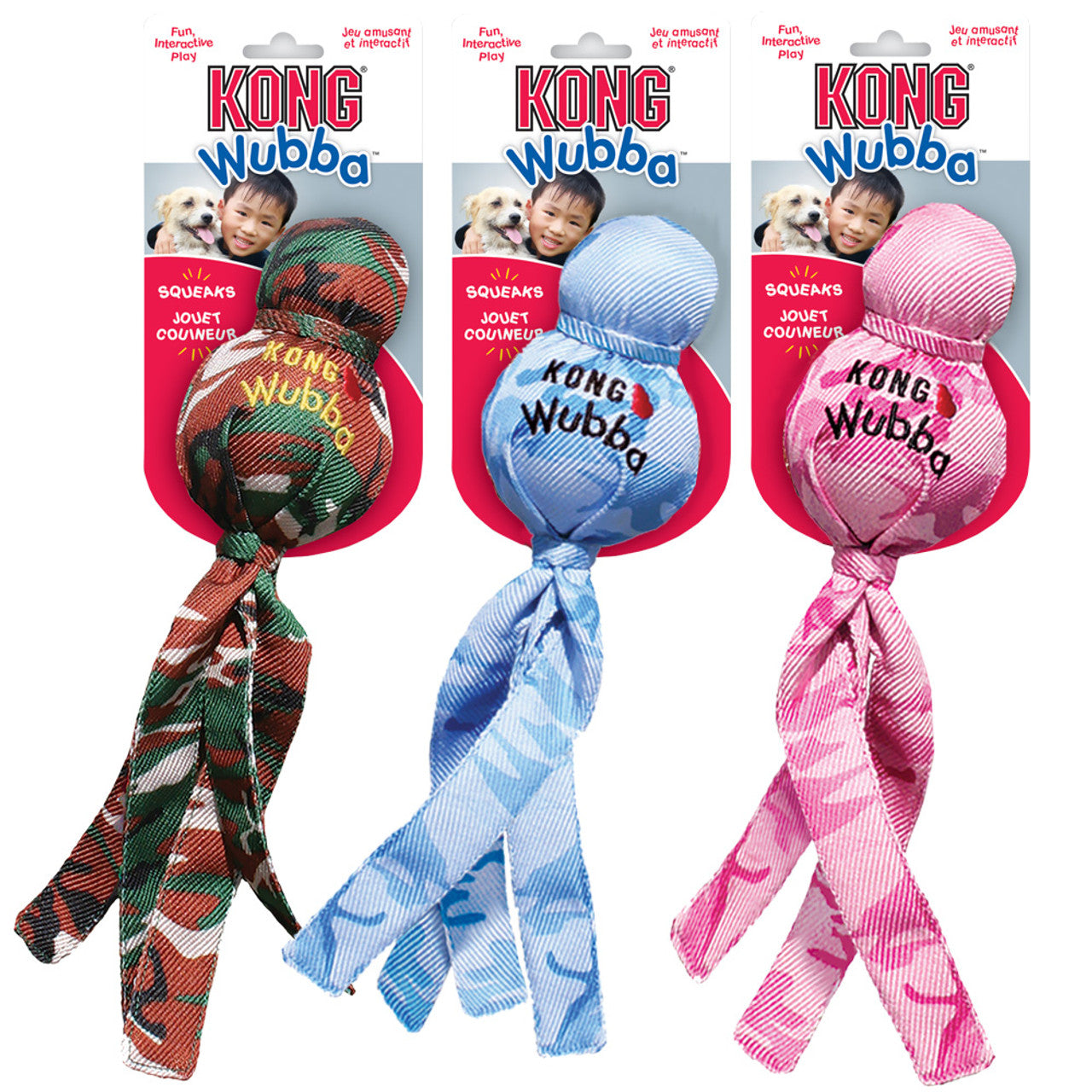 Kong Wubba Assorted Camo
