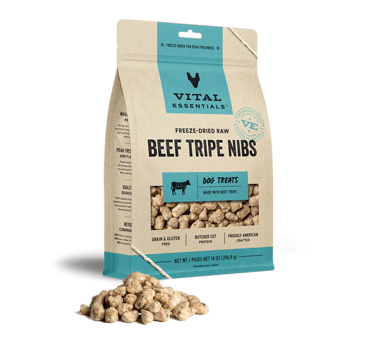 Vital Essentials Freeze Dried Beef Tripe Nibs 14oz