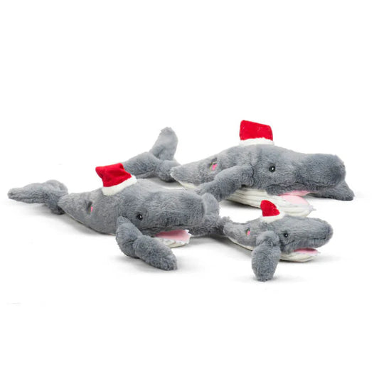 HuggleHounds Knottie Christmas Whale