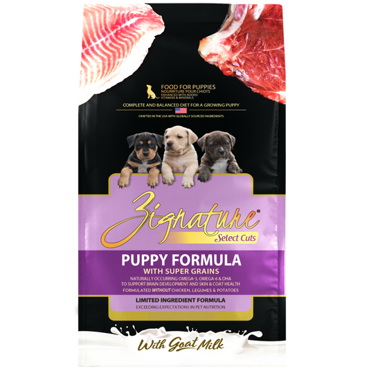 Zignature Select Cuts Puppy Formula w/ Super Grains