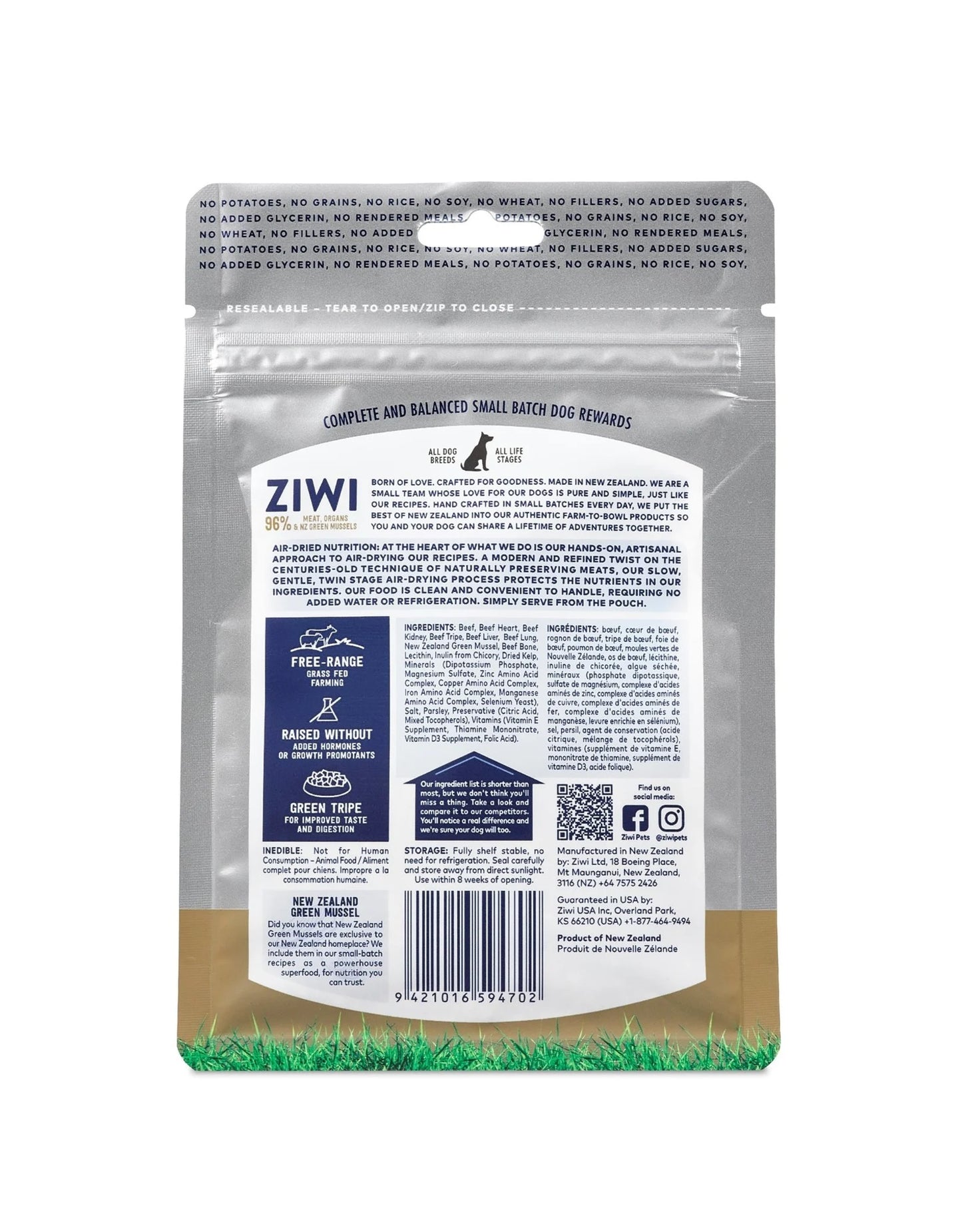 Ziwi Good Dog Rewards Beef 3-oz