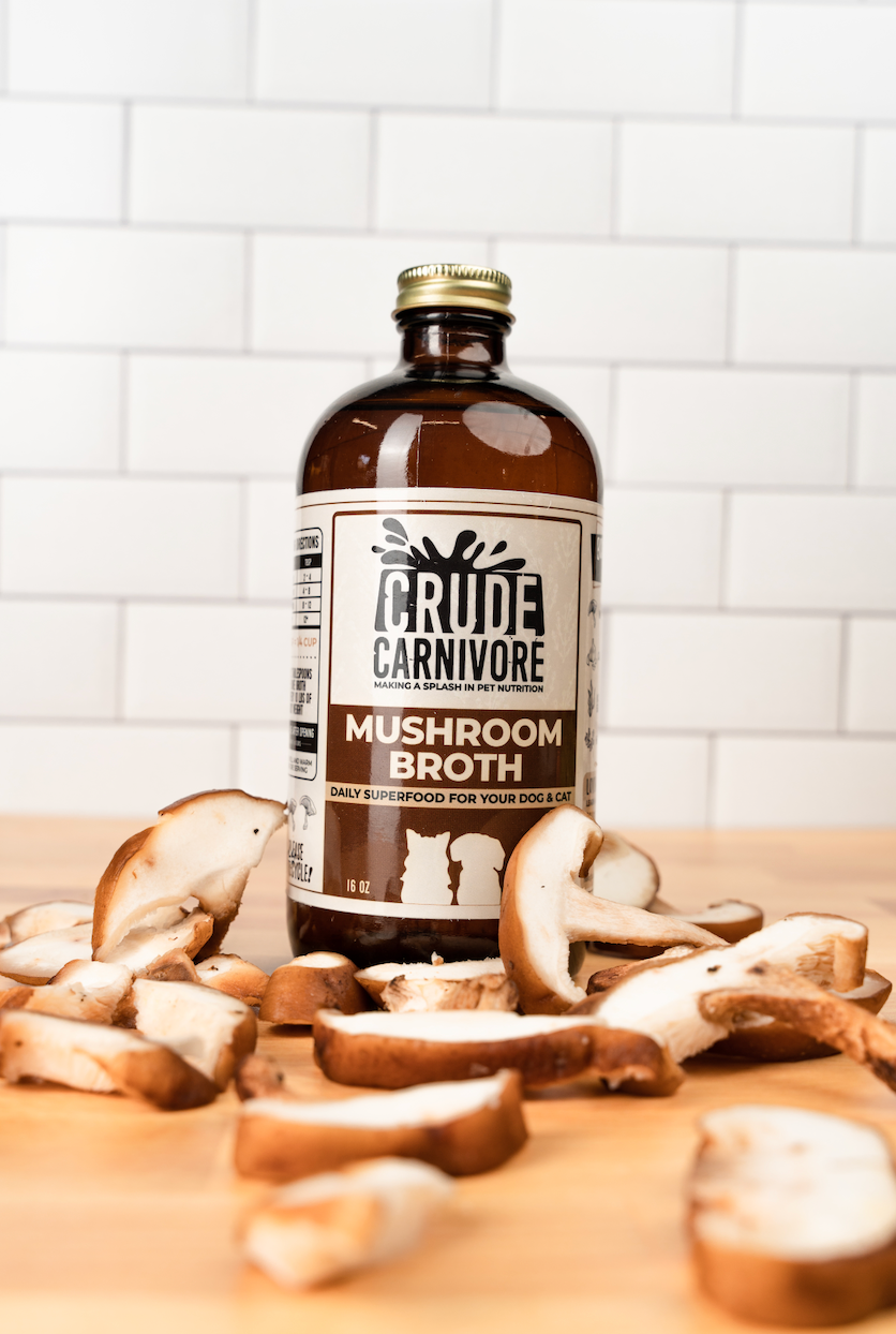 Crude Carnivore 16oz Mushroom Broth